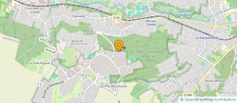 localisation de l'entreprise AQSEN  GIF-SUR-YVETTE