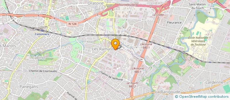 localisation de l'entreprise AQSONE à TOULOUSE