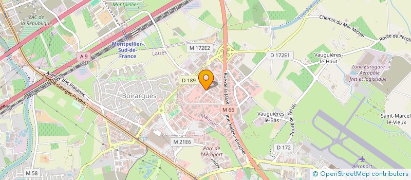localisation de l'entreprise AQUA AIR CONFORT à SAINT-AUNES