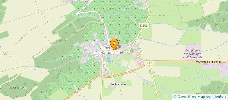 localisation de l'entreprise AQUA AMARA à VIGNEULLES-LES-HATTONCHATEL