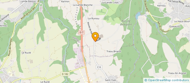 localisation de l'entreprise AQUA ARMOR FORAGE à KERFOT