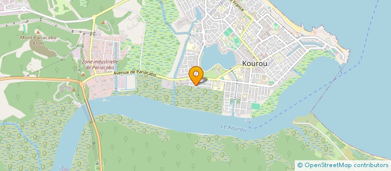 localisation de l'entreprise AQUA BIJOUX à KOUROU