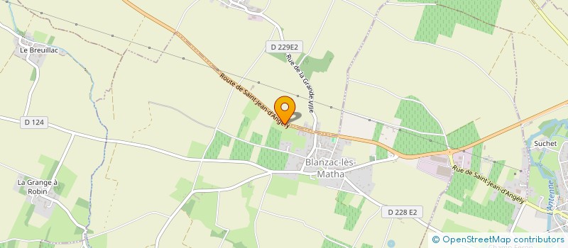 localisation de l'entreprise AQUA-BLUE-SPA  LA BROUSSE