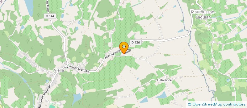 localisation de l'entreprise AQUA BTP  VIELLA