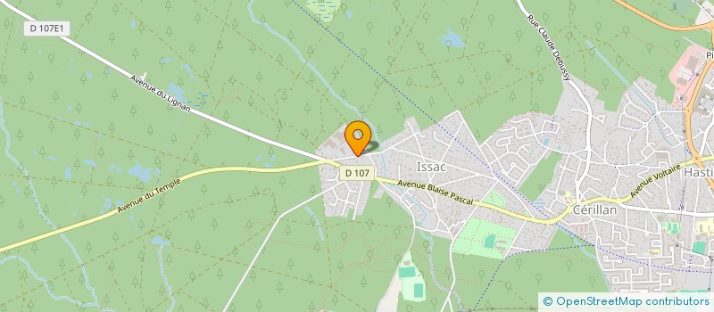 localisation de l'entreprise AQUA BUSINESS CLUB  SAINT-MEDARD-EN-JALLES