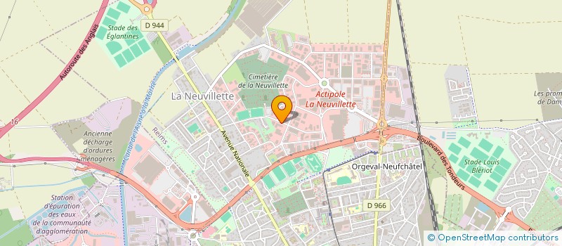 localisation de l'entreprise AQUA CONCEPT à REIMS
