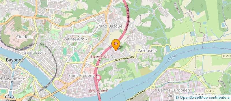 localisation de l'entreprise AQUA CONCEPT 64  BAYONNE