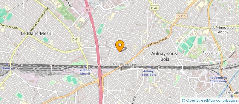 localisation de l'entreprise AQUA CONCEPT à AULNAY SOUS BOIS