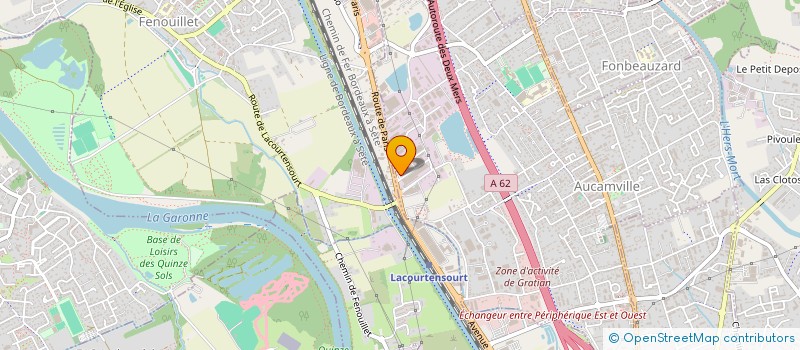 localisation de l'entreprise AQUA CONFORT LOISIRS 31 à AUCAMVILLE