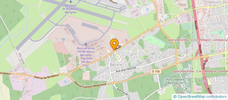 localisation de l'entreprise AQUA CONFORT LOISIRS à MERIGNAC