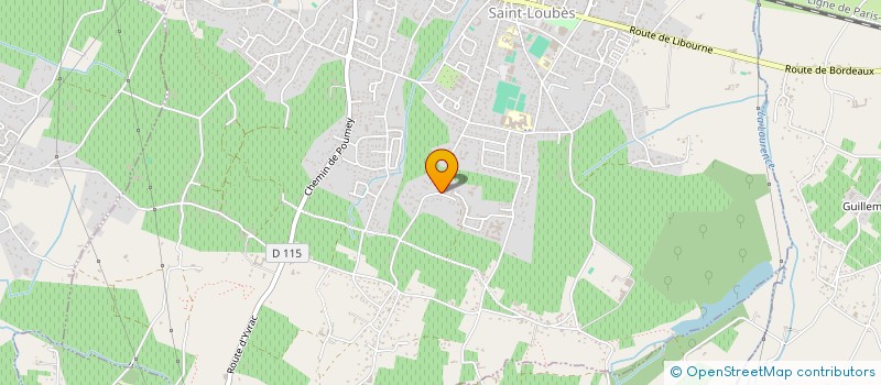 localisation de l'entreprise AQUA CONSTRUCTION à SAINT-LOUBES