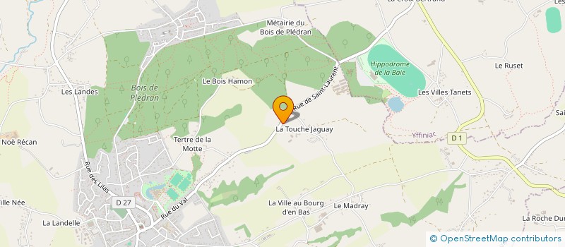 localisation de l'entreprise AQUA CREATIONS à PLEDRAN