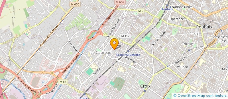 localisation de l'entreprise AQUA DEPANN'HEURE  WASQUEHAL