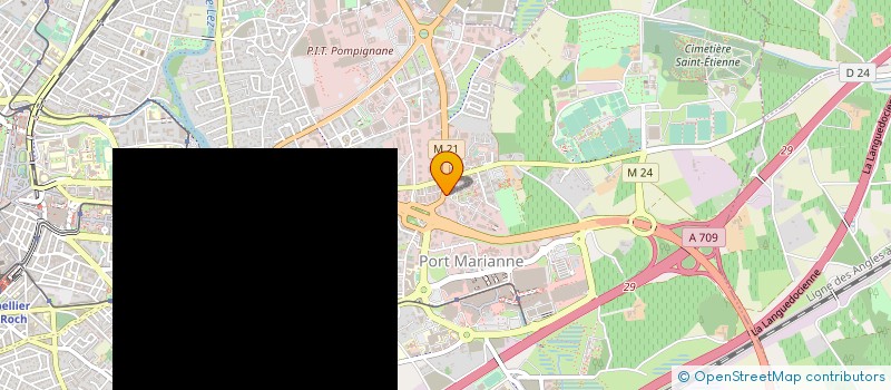 localisation de l'entreprise AQUA DEPANNAGE à MONTPELLIER