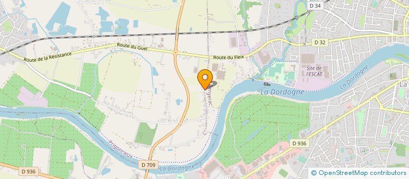 localisation de l'entreprise AQUA DERMA à PRIGONRIEUX
