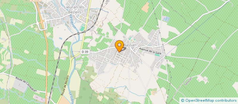 localisation de l'entreprise AQUA DES TRESORS  BASSAN