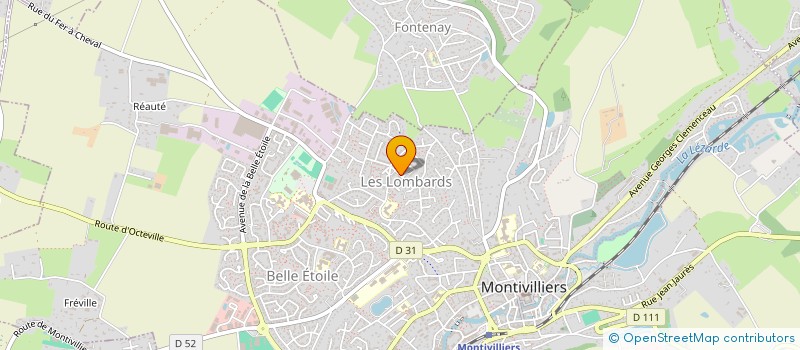 localisation de l'entreprise AQUA DETENTE  MONTIVILLIERS