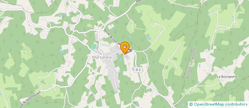 localisation de l'entreprise AQUA ECO HABITAT  SANILHAC