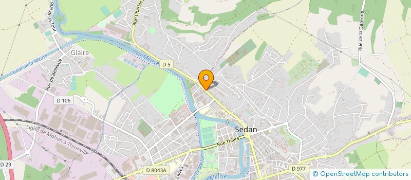 localisation de l'entreprise AQUA ECO SYSTEM à SEDAN