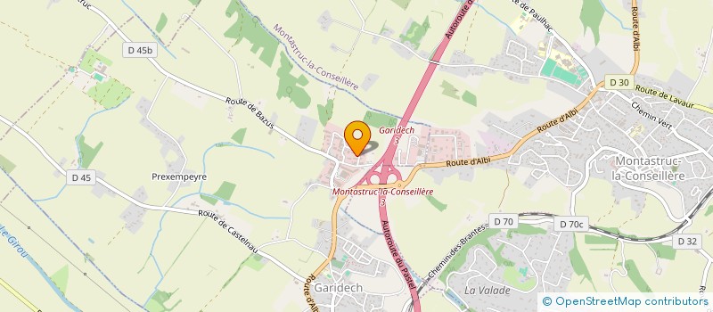 localisation de l'entreprise AQUA ENERGIE CONCEPT  GARIDECH