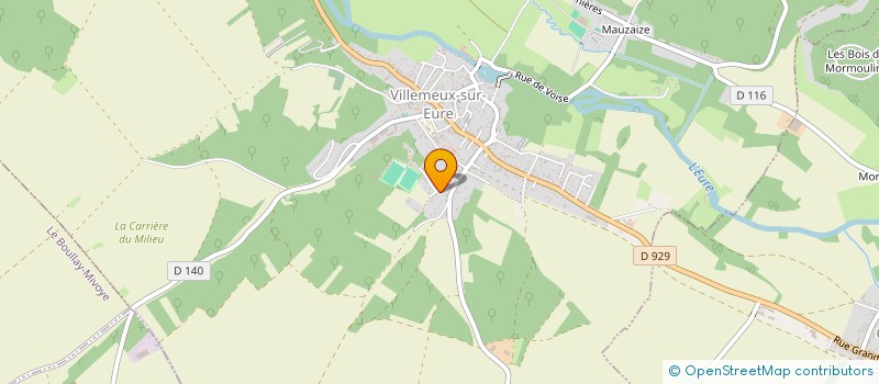 localisation de l'entreprise AQUA ETC à VILLEMEUX-SUR-EURE