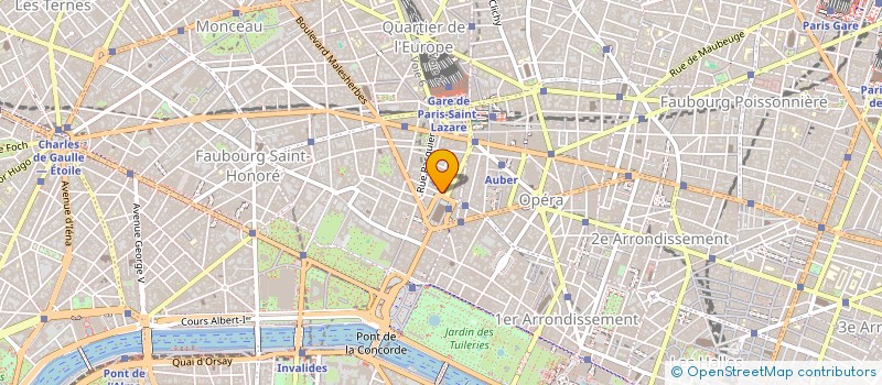 localisation de l'entreprise AQUA-FONDS  PARIS