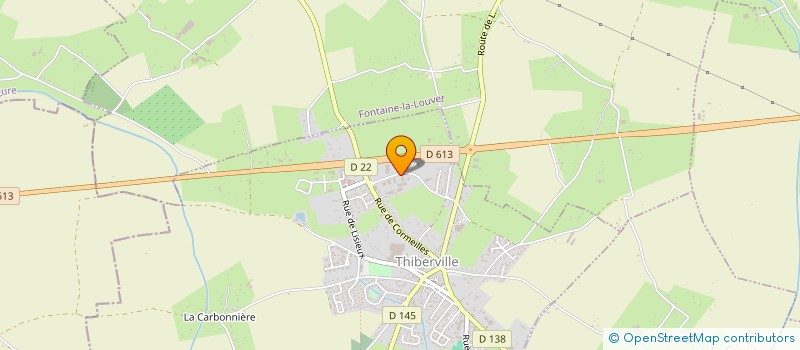 localisation de l'entreprise AQUA-IMMO  THIBERVILLE