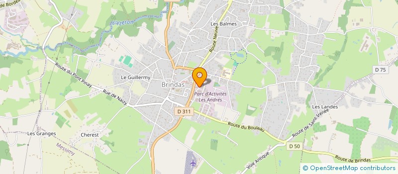 localisation de l'entreprise AQUA JET CONCEPT à BRINDAS