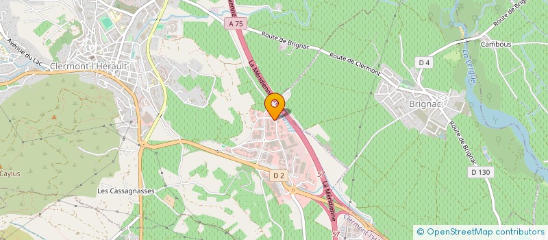 localisation de l'entreprise AQUA JMG  CLERMONT-L'HERAULT