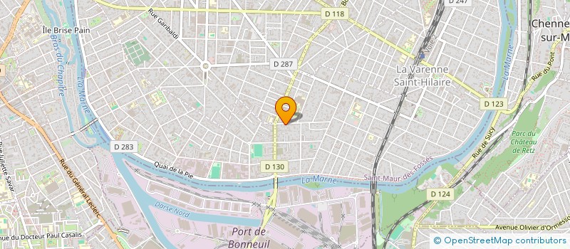 localisation de l'entreprise AQUA JOUVENCE à SAINT-MAUR-DES-FOSSES