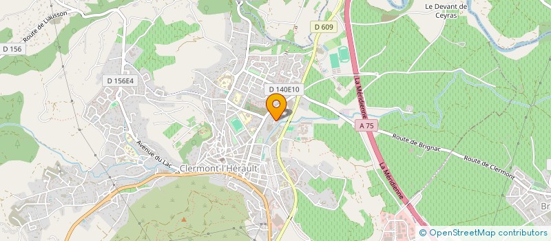localisation de l'entreprise AQUA KINE SPORT à CLERMONT-L'HERAULT