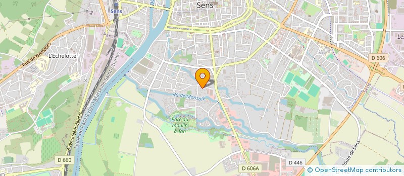 localisation de l'entreprise AQUA KIT SERVICES à SENS
