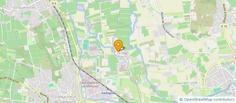 localisation de l'entreprise AQUA LUDIQUE  LE THOR