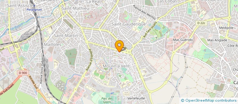 localisation de l'entreprise AQUA MUNDA à PERPIGNAN