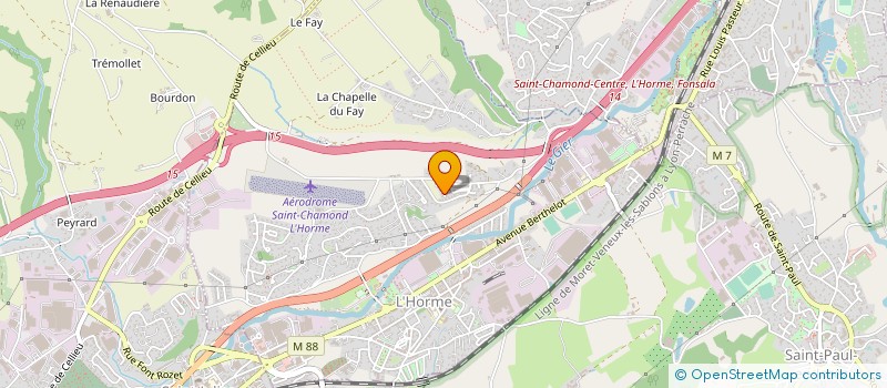 localisation de l'entreprise AQUA-NET à SAINT-ETIENNE