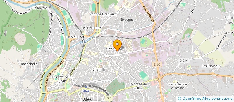 localisation de l'entreprise AQUA-NEWTECH  ALES