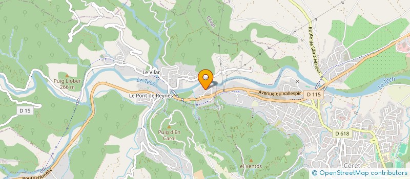 localisation de l'entreprise AQUA NINS 66  REYNES