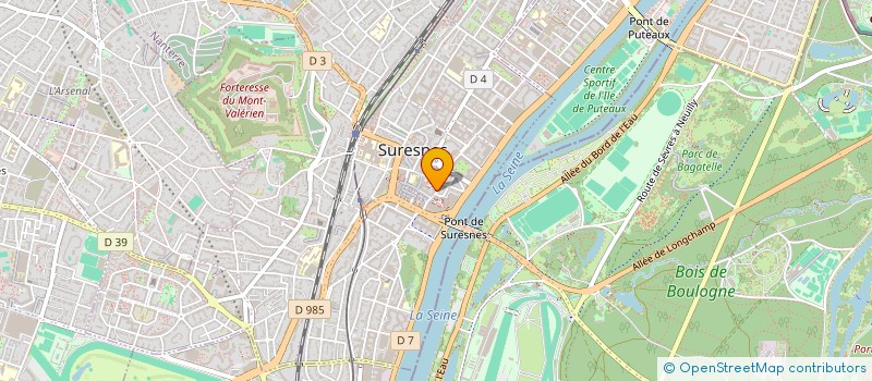 localisation de l'entreprise AQUA PAMPLEMOOS 2 à SURESNES
