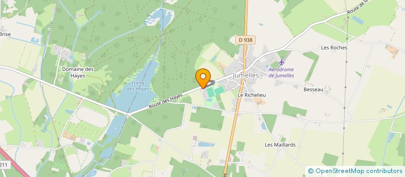 localisation de l'entreprise AQUA PITECH  LONGUE-JUMELLES