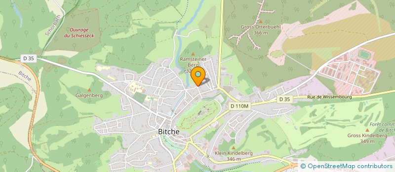 localisation de l'entreprise AQUA'POOL TECH  EGUELSHARDT