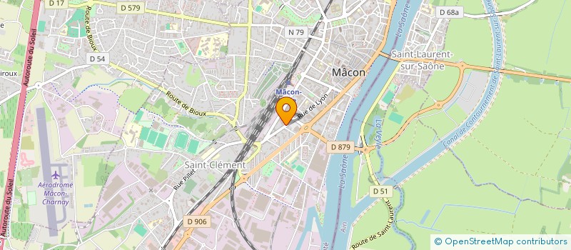 localisation de l'entreprise AQUA PREM'S à MACON