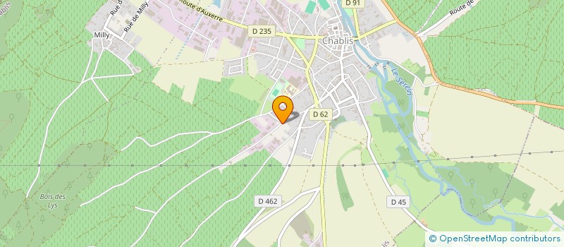 localisation de l'entreprise AQUA-PRO-SOLUTION  CHABLIS