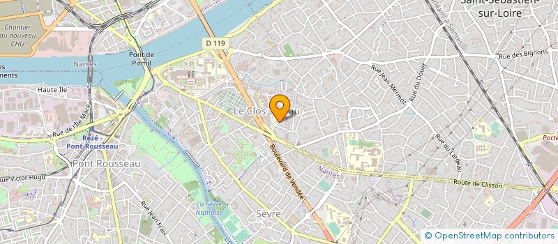 localisation de l'entreprise AQUA'RENOV à NANTES