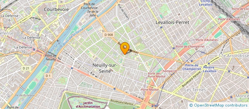 localisation de l'entreprise AQUA-REST à NEUILLY-SUR-SEINE
