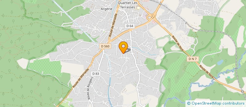 localisation de l'entreprise AQUA SERVICE PISCINE à SAINT-MAXIMIN-LA-SAINTE-BAUME