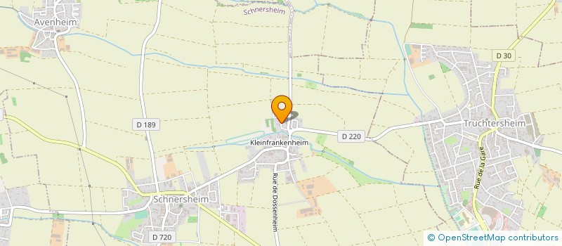 localisation de l'entreprise AQUA SERVICES à PFULGRIESHEIM