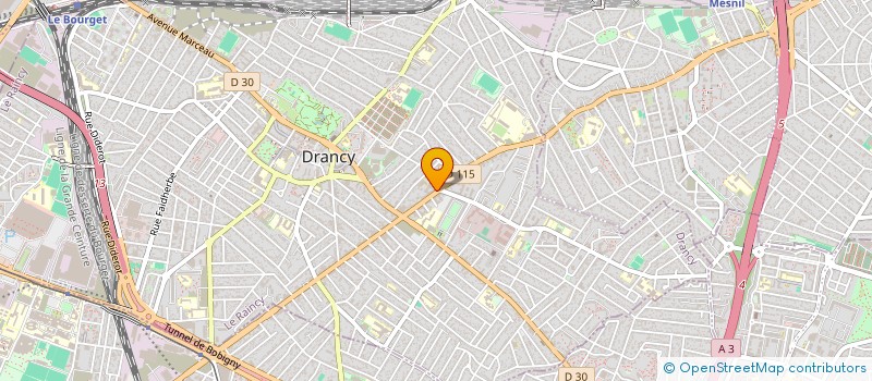 localisation de l'entreprise AQUA SERVICES à DRANCY