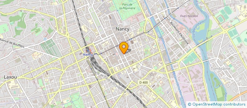 localisation de l'entreprise AQUA SIROUNA  NANCY