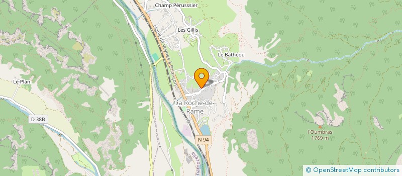 localisation de l'entreprise AQUA SOLUTION  LA ROCHE-DE-RAME