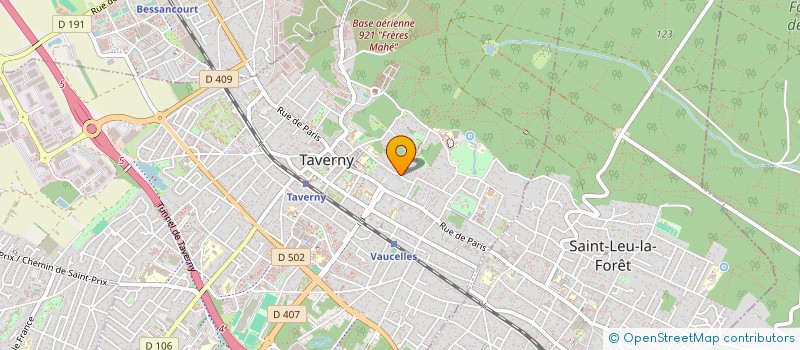 localisation de l'entreprise AQUA SOLUTIONS  TAVERNY